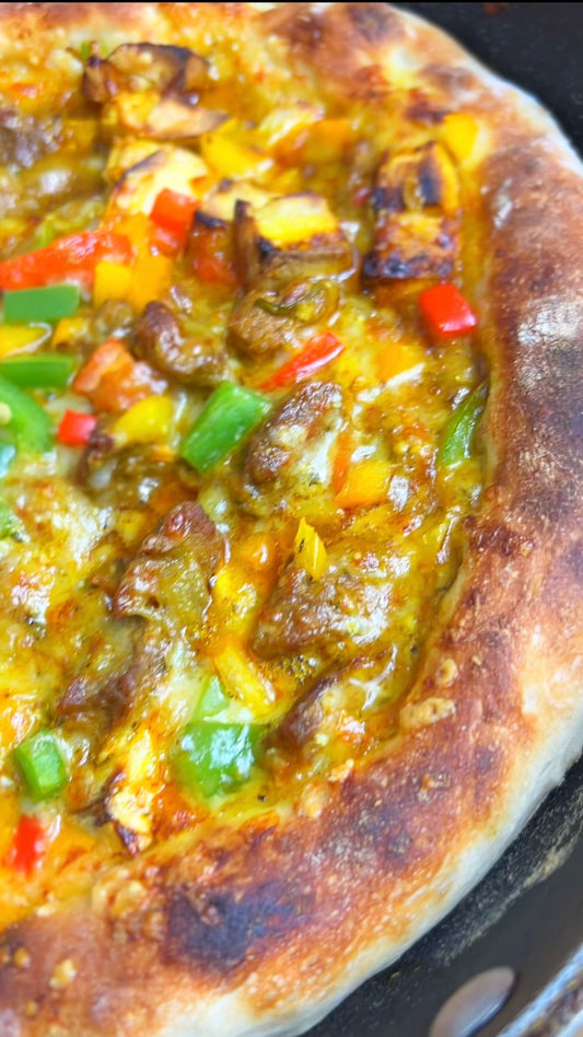 Curry Goat Pizza Recipe