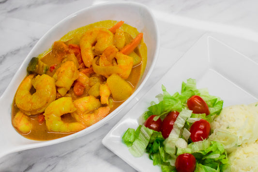 Curried Shrimp Medley